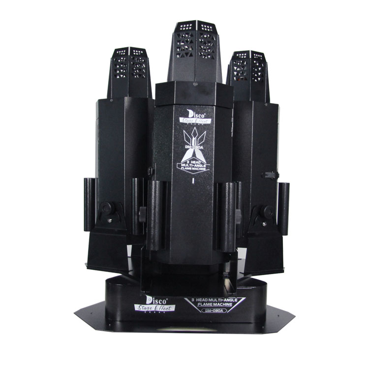 3 Head Multi-angle Flame Machine