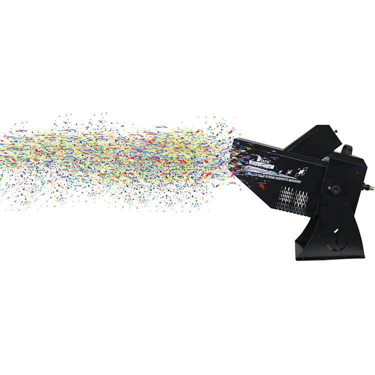 Single Head Storm confetti machine
