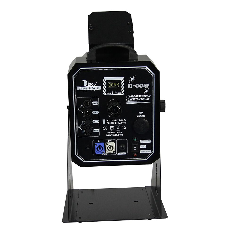 Single Head Storm confetti machine