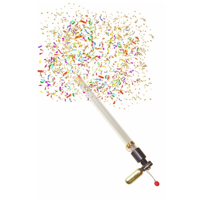 Handheld Colorful Ribbon Launcher