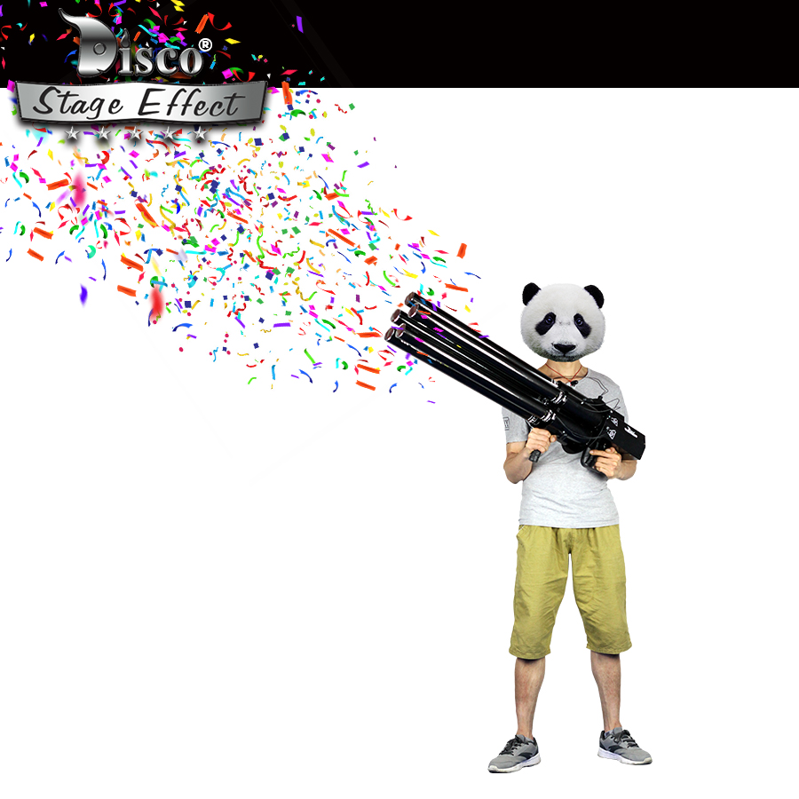 5 Head Confetti Machine