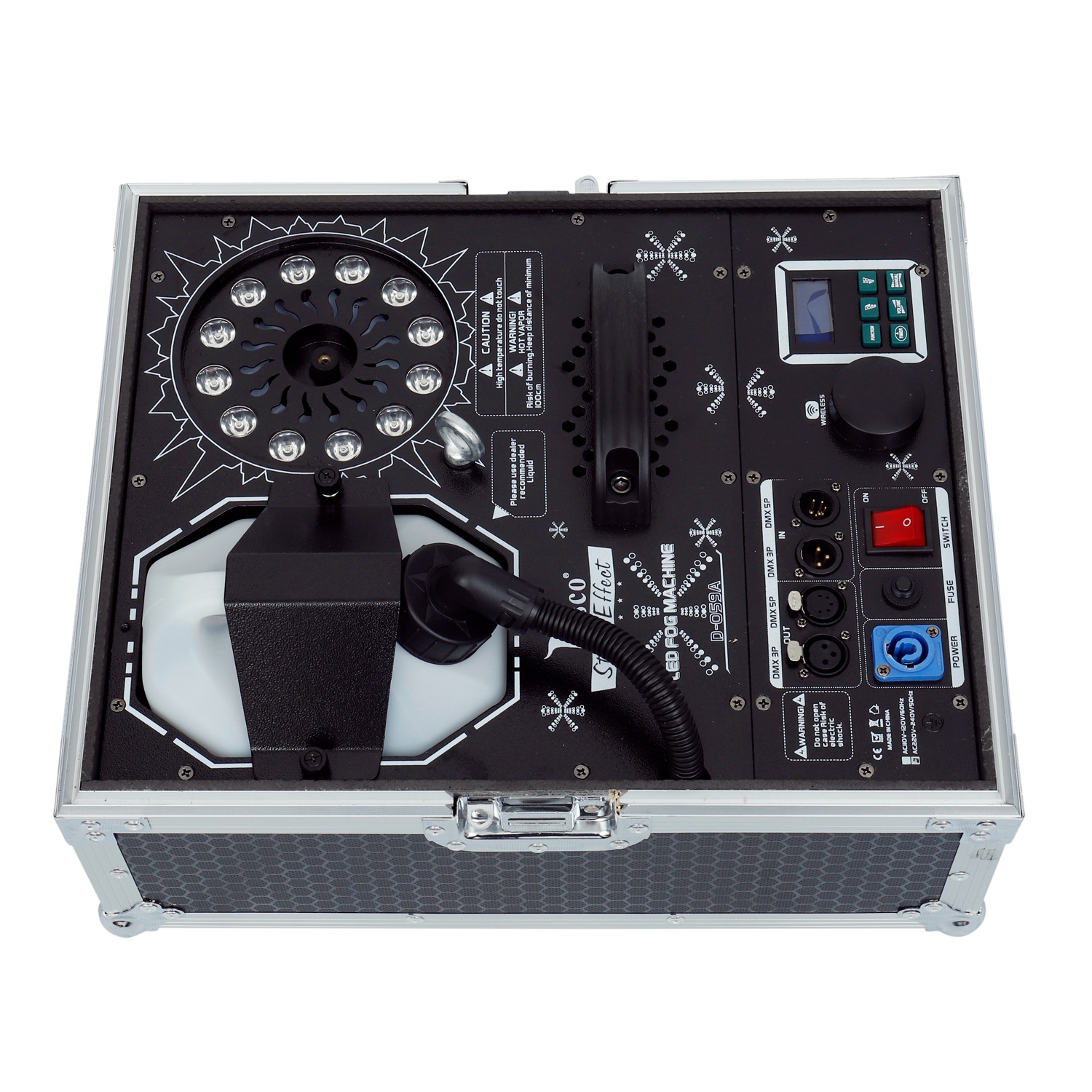 LED Vertical Fog Machine