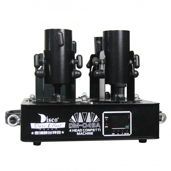 4 Head Confetti Machine