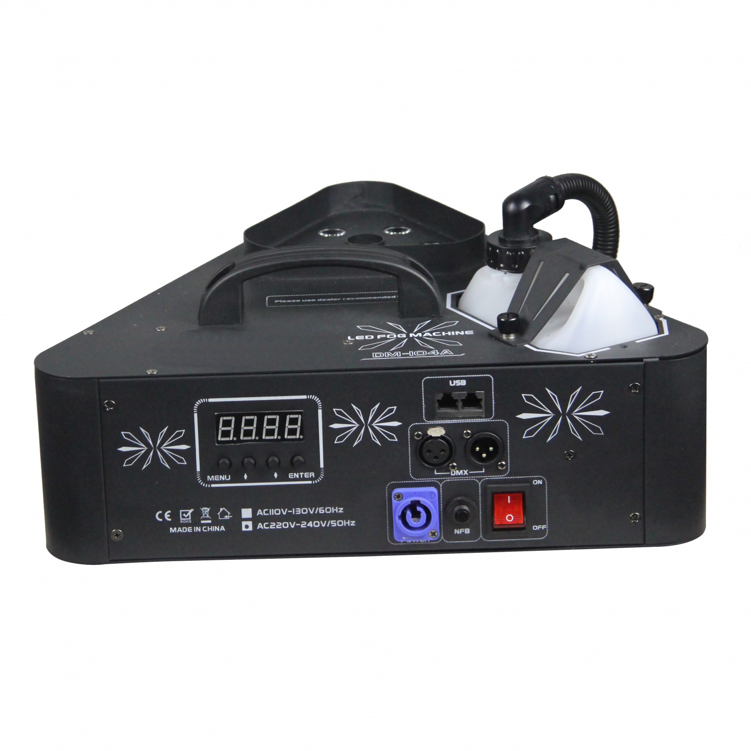 UFO-LED vertical fog machine