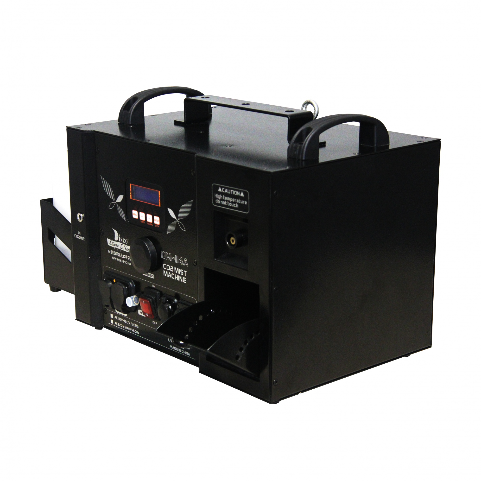 Co2 particle haze machine