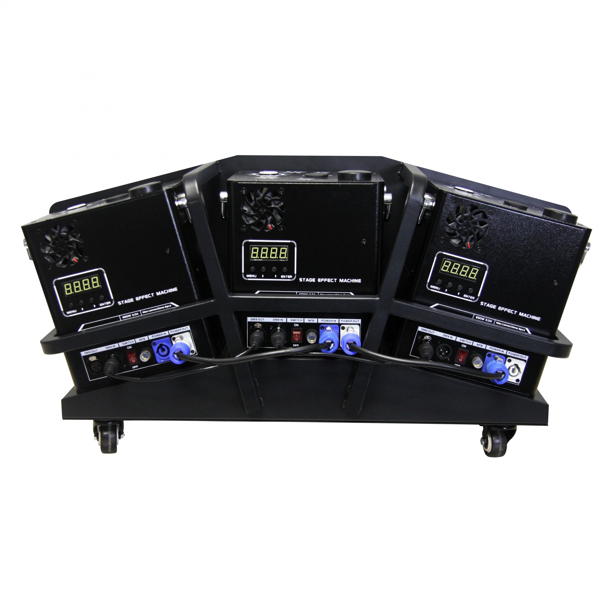 3 head spark machine