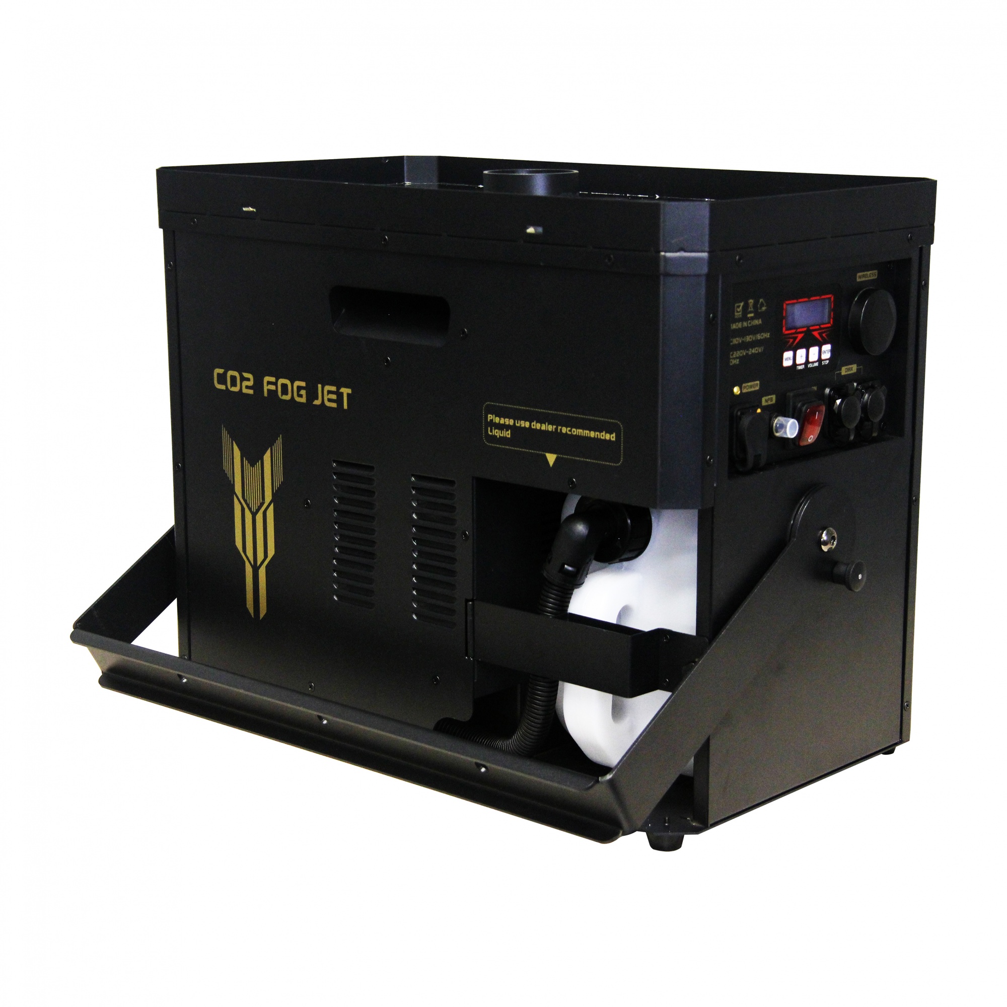 Co2 fog jet