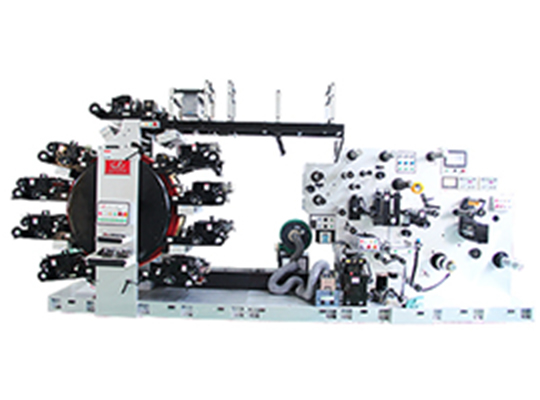 全新8+1輪轉不干膠印刷機