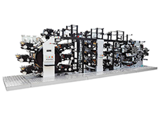 全新8+1輪轉不干膠印刷機