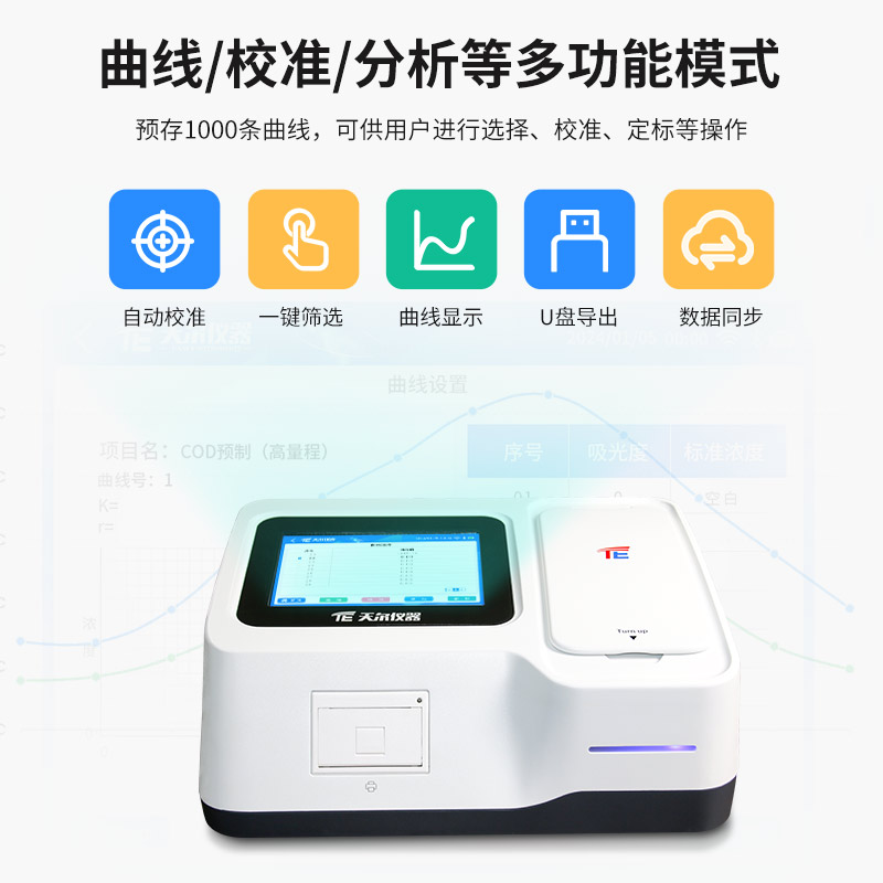 TE-5000Pro型智能水质综合测定仪
