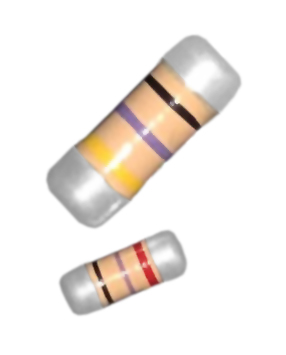 Pulse-load melf resistor