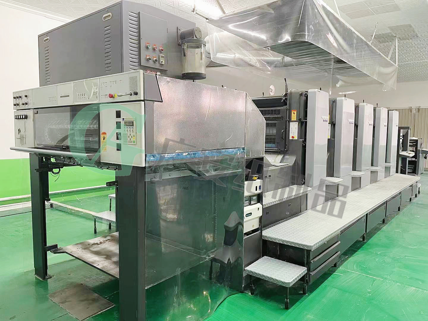 海德堡五色五色軸紙印刷機 海德堡五色五色軸紙印刷機