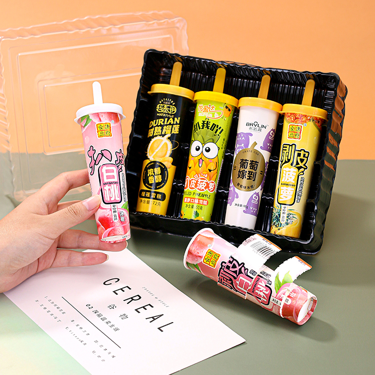 “剝皮吃”系列雪糕盒