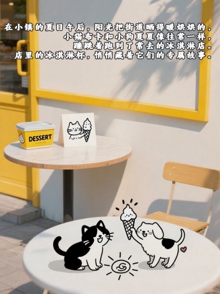 布卡和夏夏的夏日甜趣01