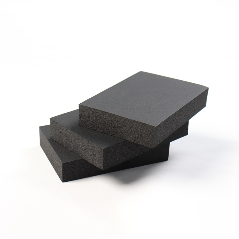 Rubber and plastic insulation board