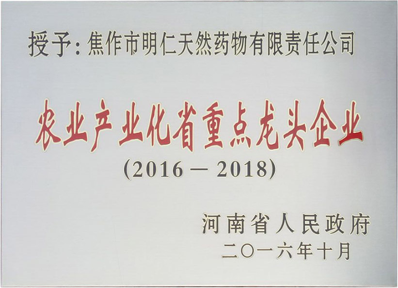 2016-2018龍頭企業