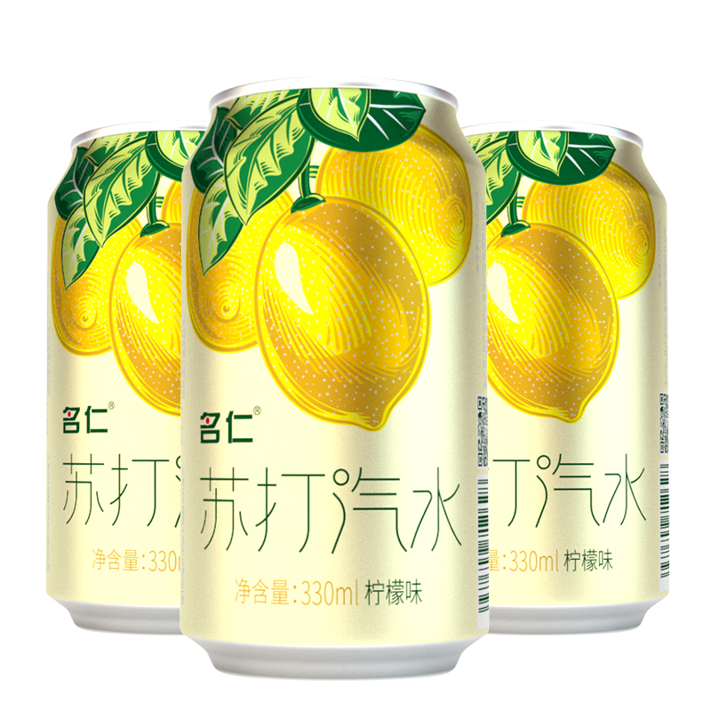 檸檬蘇打氣泡水（罐裝）