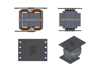  Flat winding type inductor