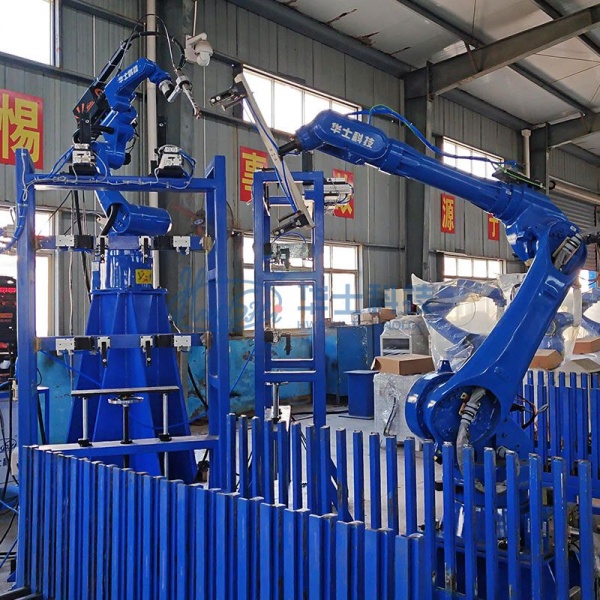 ?导电杆焊接机械人事情站