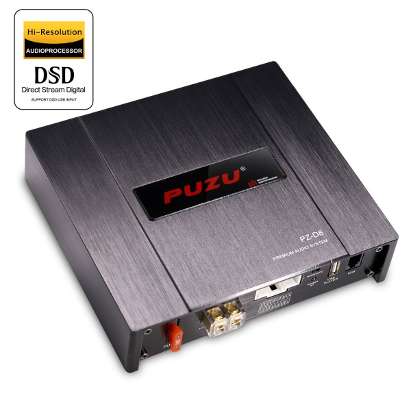 PUZU AUDIO PZ-C31 6CH　dspアンプ　プロセッサー Car DSP Amplifier