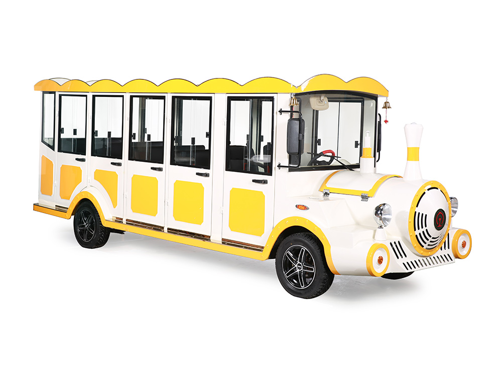 14座封闭式燃油小火车（全钣金）