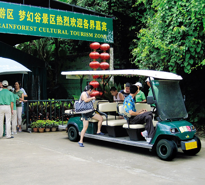 十一人座高尔夫观光车