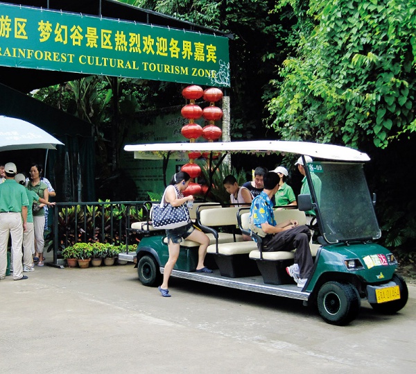 十一人座高尔夫观光车