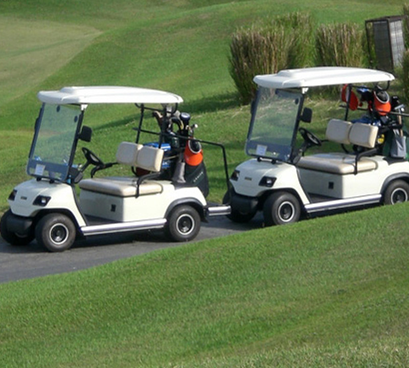 两人座高尔夫球车