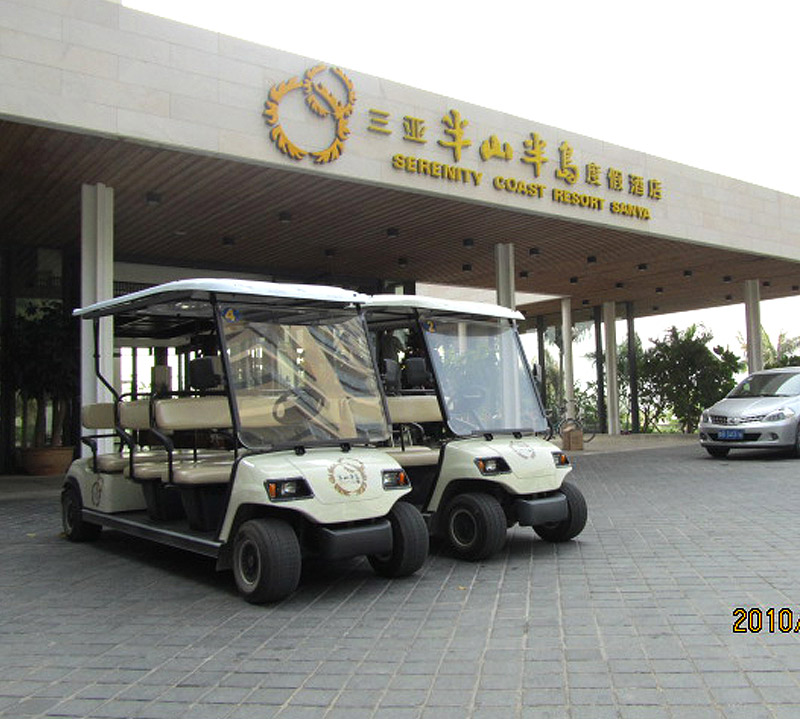 八人座高尔夫观光车