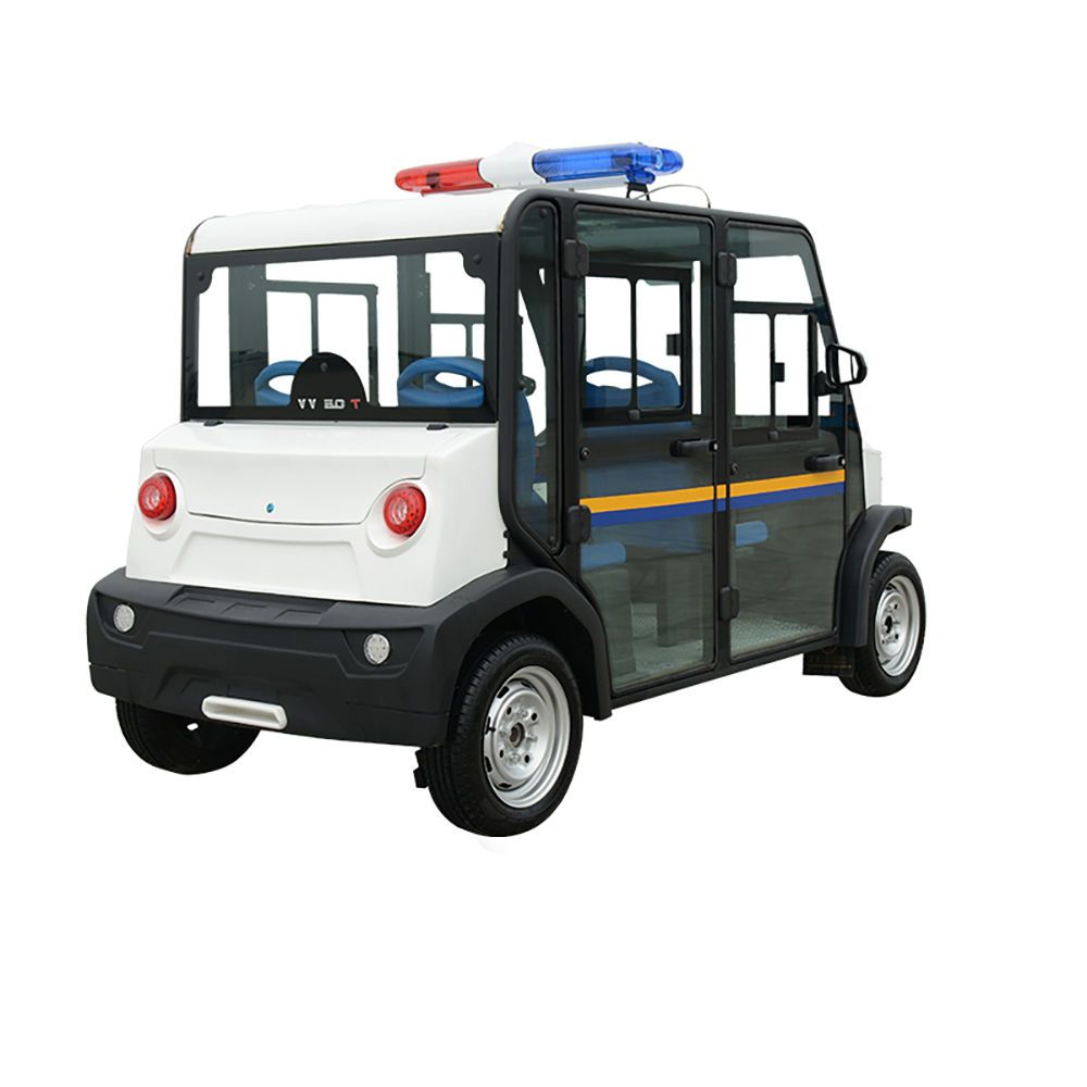 四人座封闭式电动巡逻车