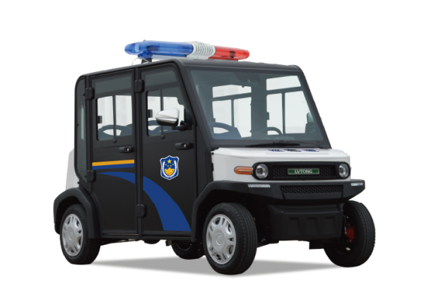 四人座封闭式电动巡逻车