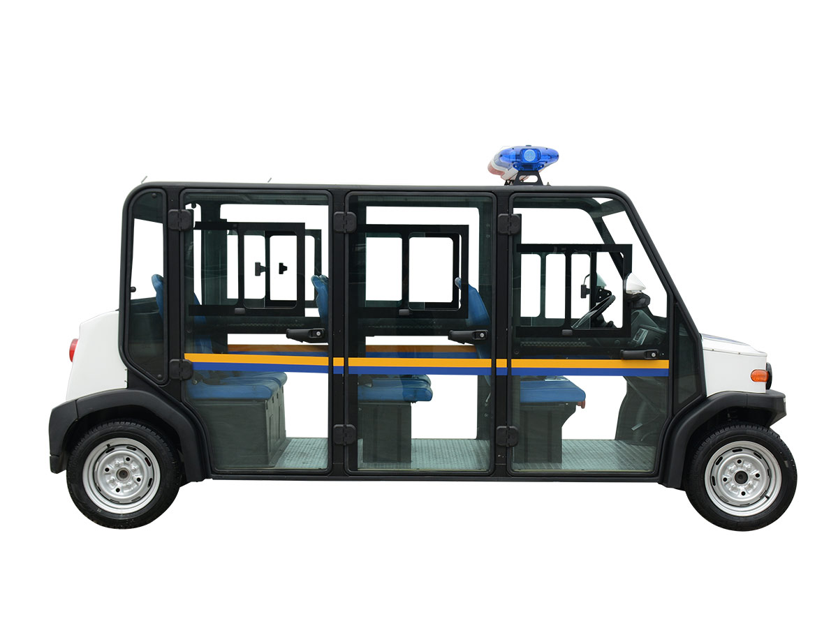 六人座封闭式电动巡逻车