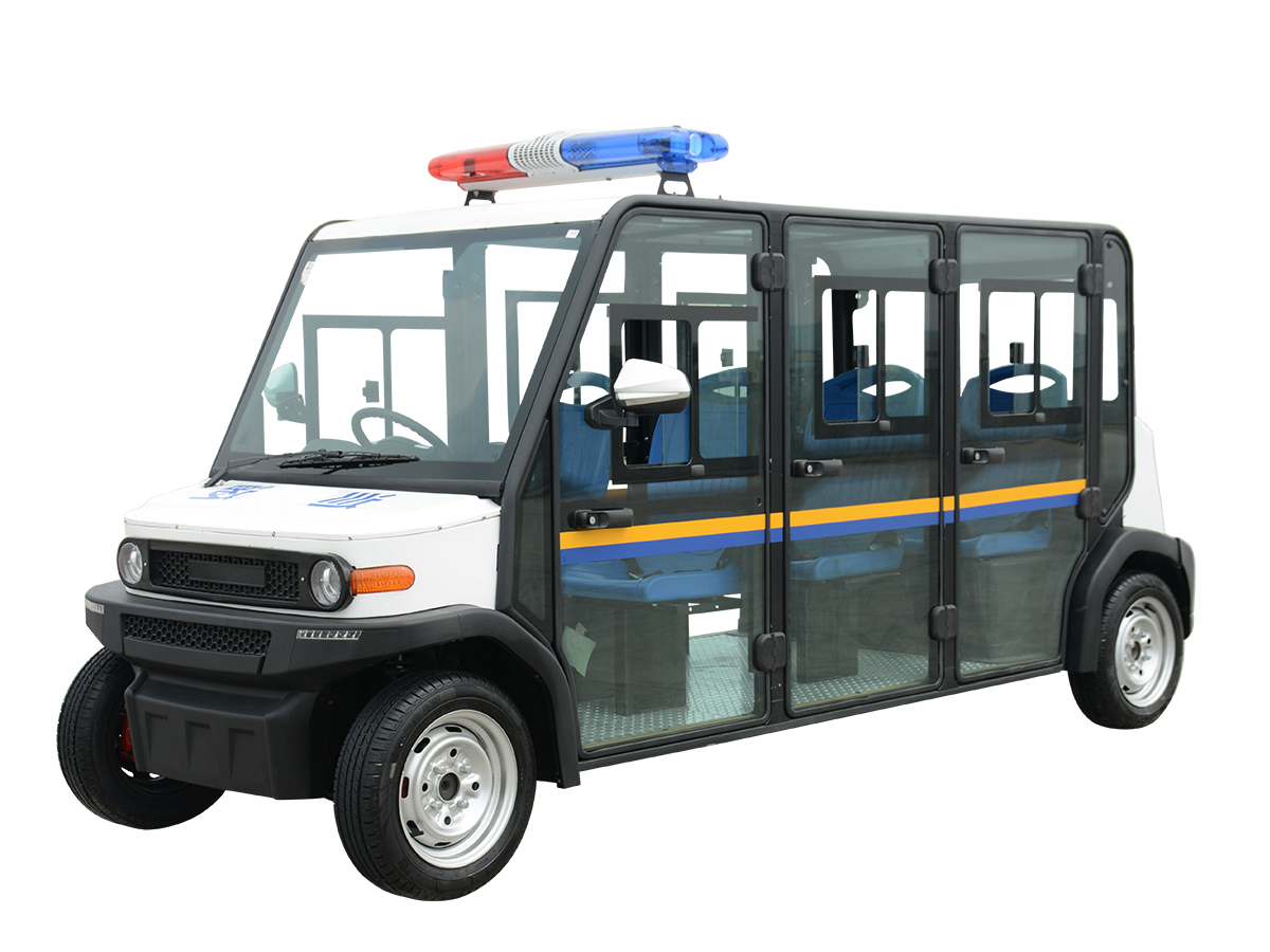 六人座封闭式电动巡逻车