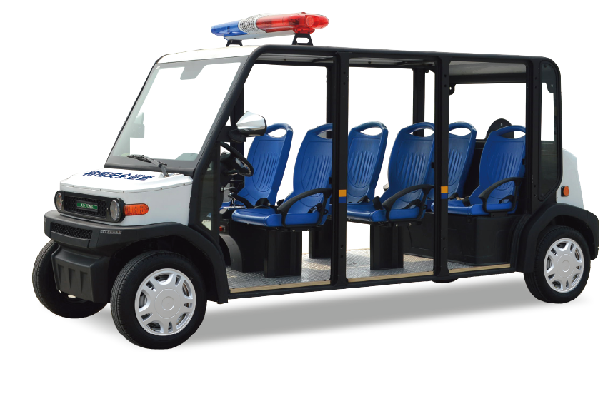 六人座封闭式电动巡逻车