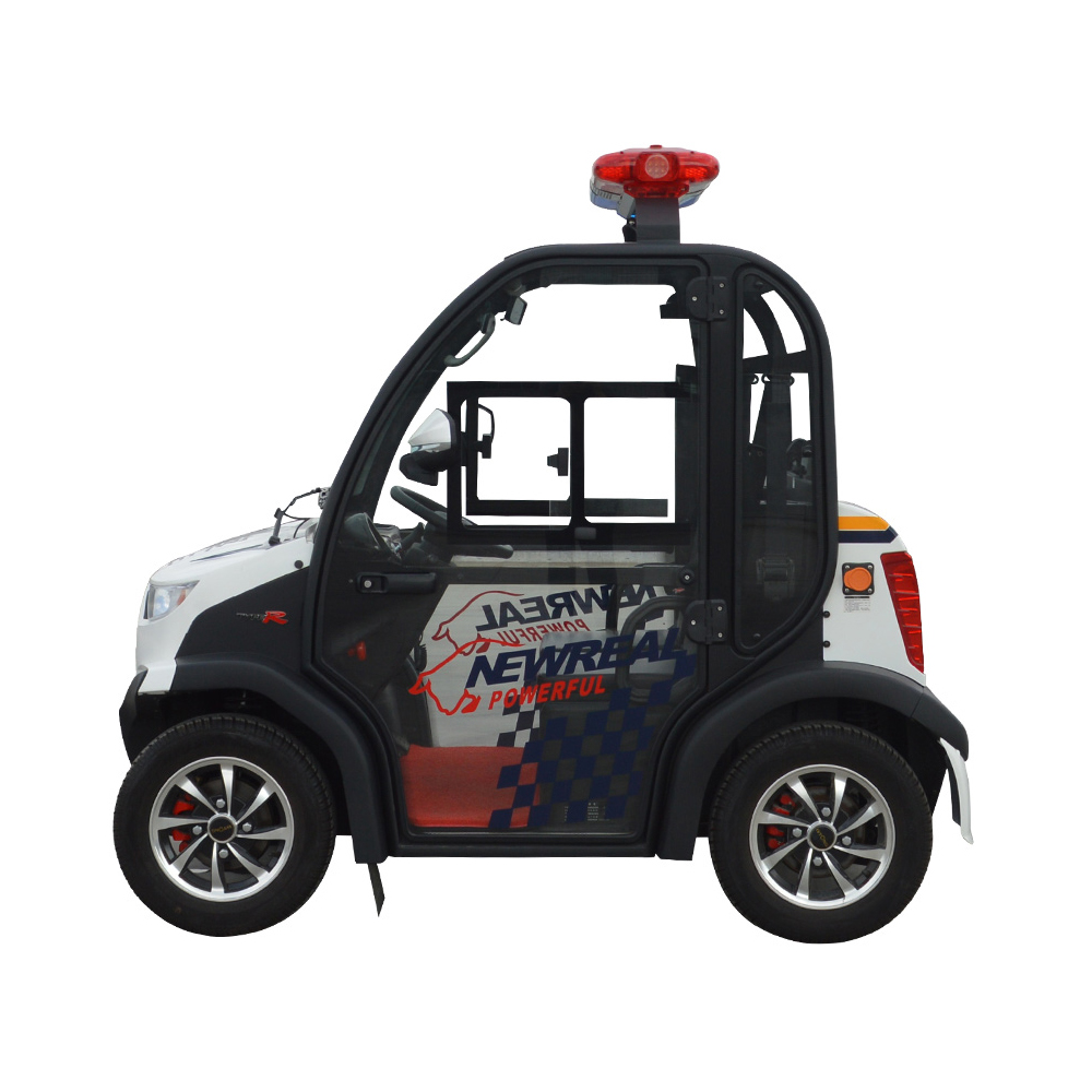 两人座封闭式电动巡逻车