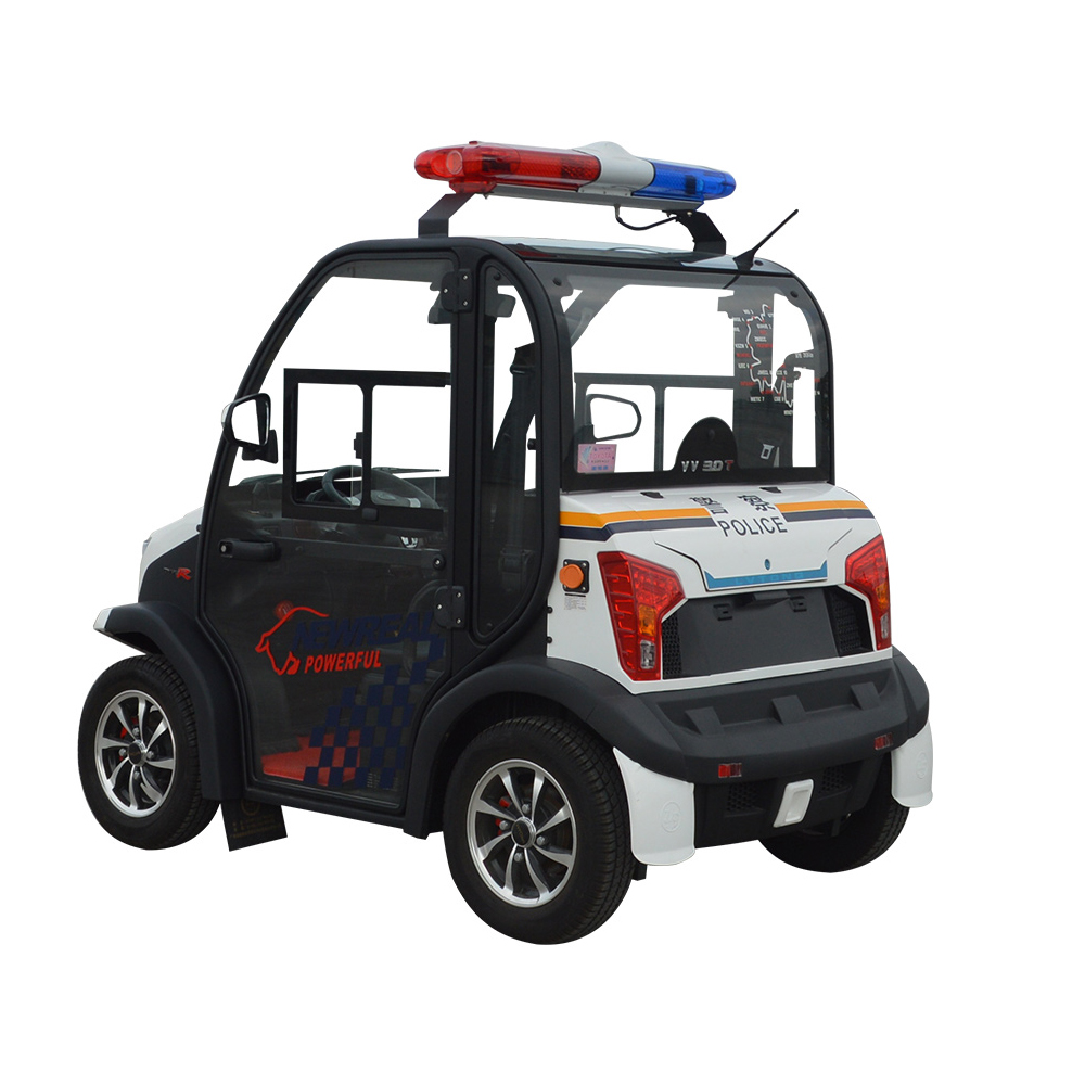 两人座封闭式电动巡逻车