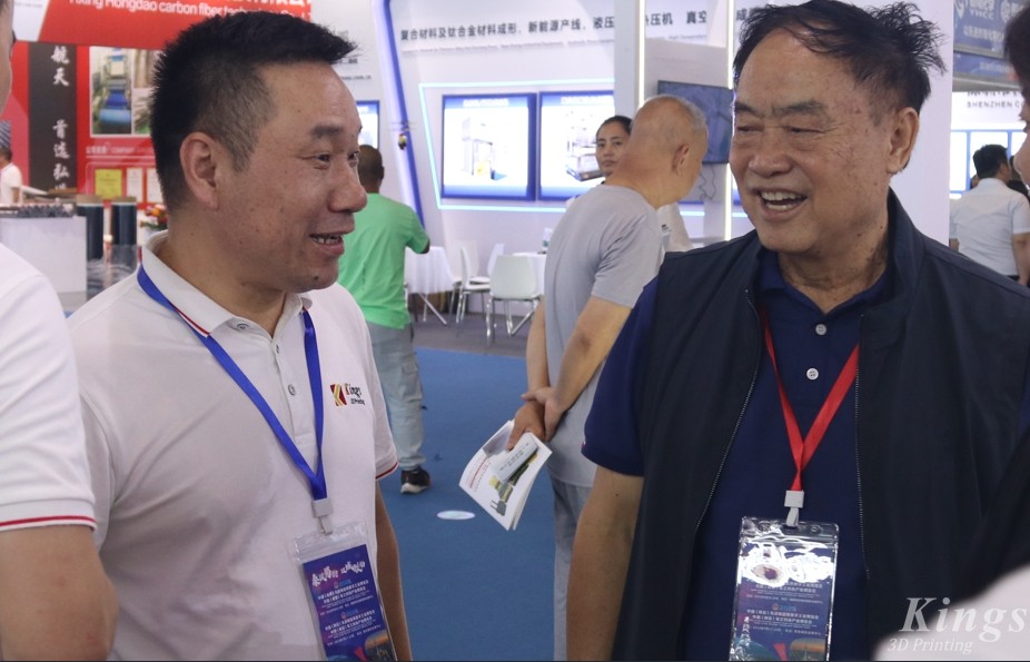 展会回顾|金石三维精彩亮相2024西安军博会，卢秉恒院士莅临金石展位参观交流