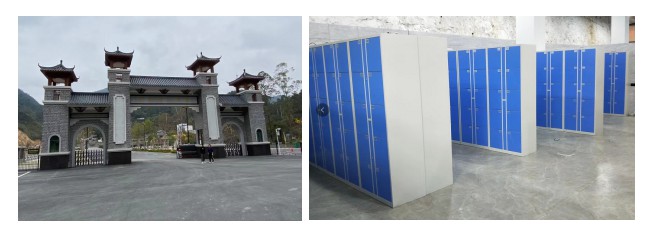 清远笔架山景区-景区更衣柜