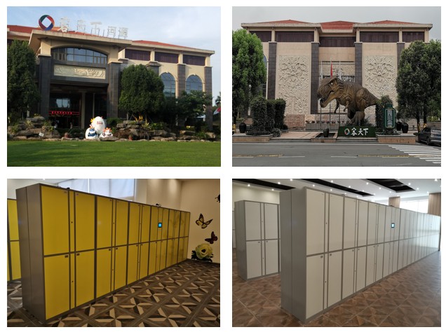 祝贺公司智能IC卡寄存柜走进---广东河源客天下度假村