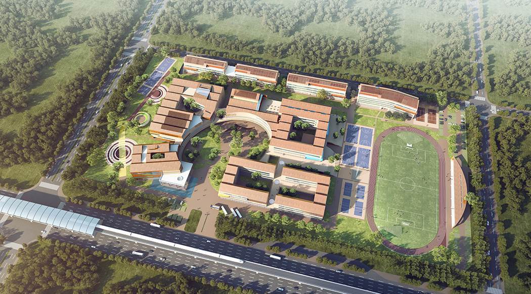 新校区效果图
