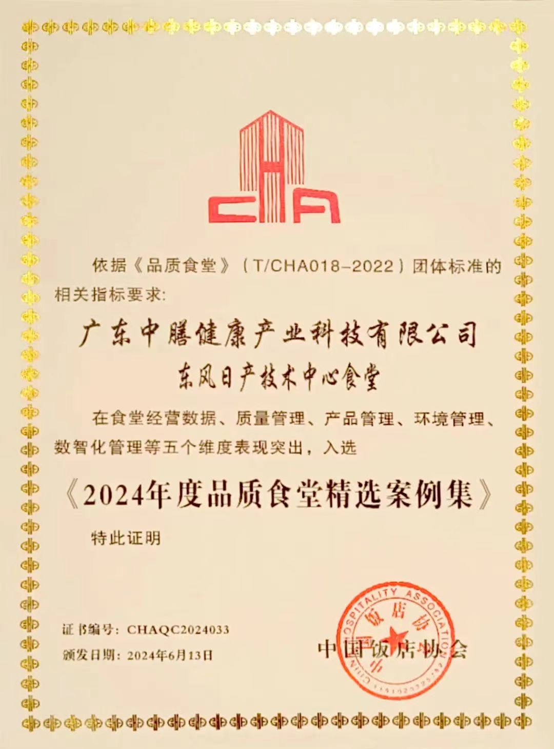 2024年度品质食堂