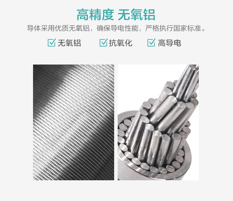 材质-钢芯铝绞线型号胜华架空电缆厂家价格