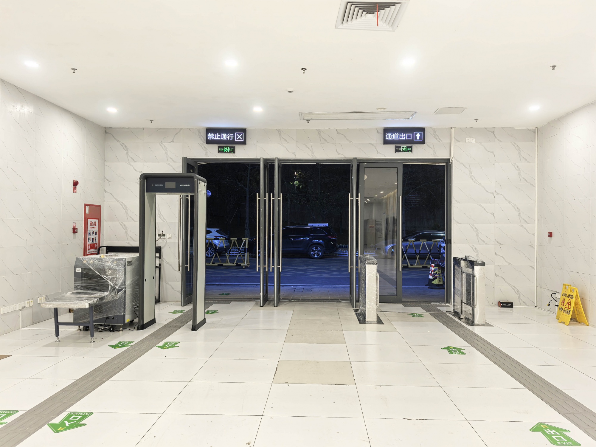 潮州市中心医院住院部智能安保检测系统