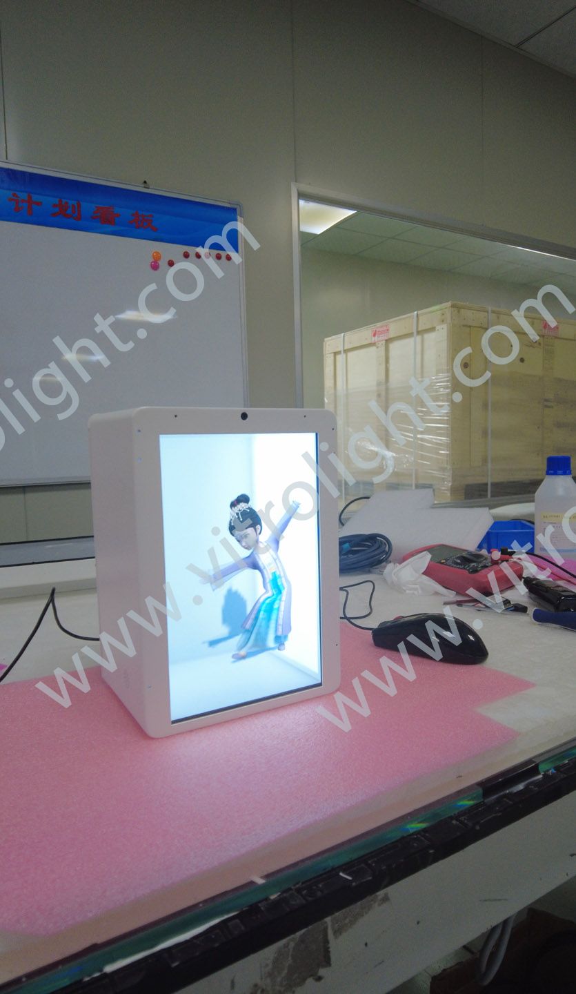 10.1寸透明液晶展示柜