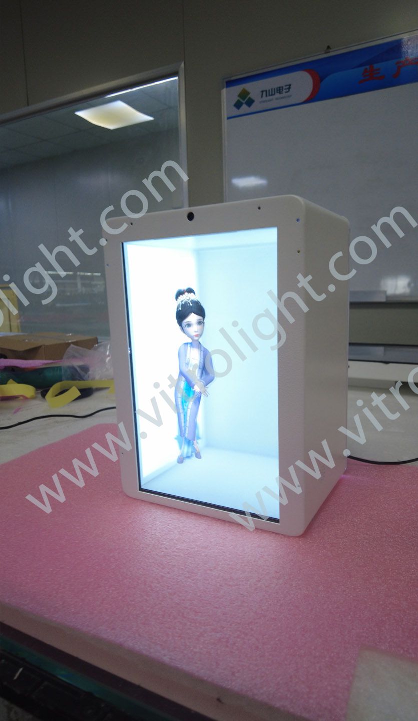 10.1寸透明液晶展示柜