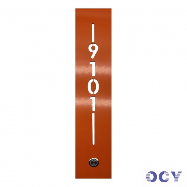 愛馬仕橙酒店門牌