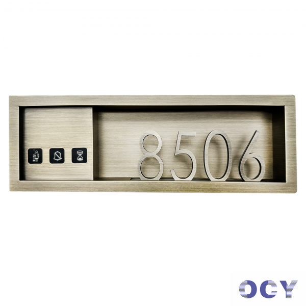 L型酒店門（mén）牌