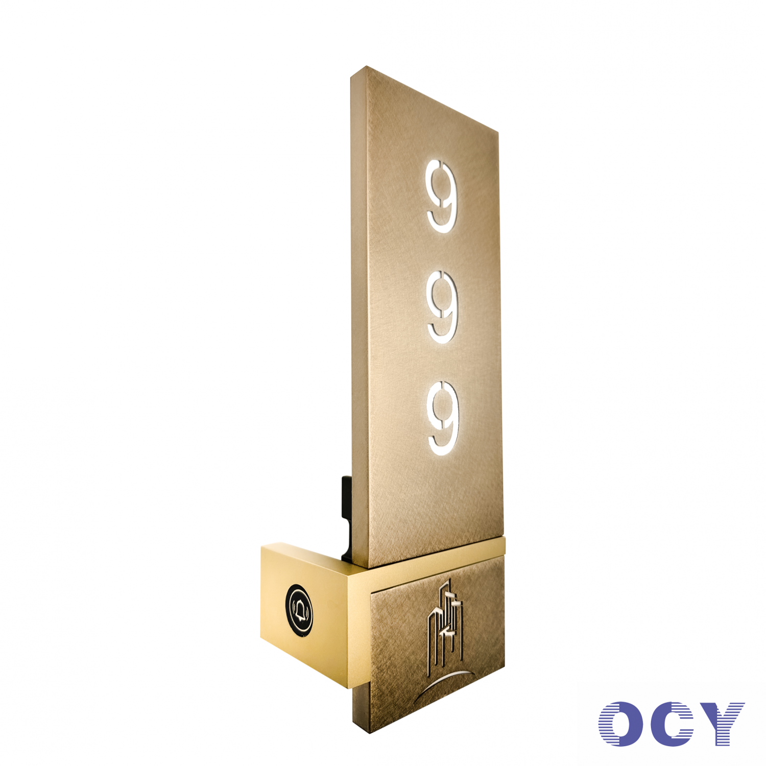 豎版L型酒店（diàn）門牌