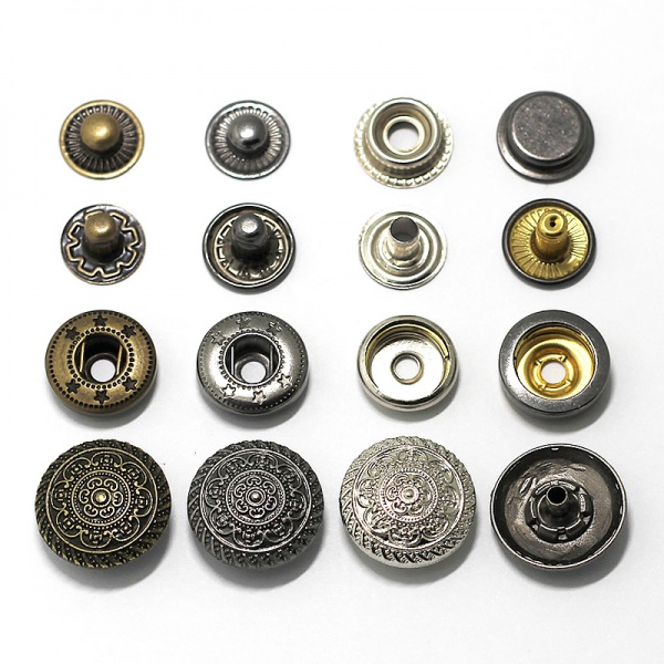 Prong Ring Snap Button