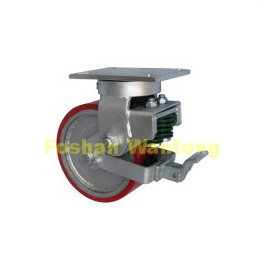 超重型（xíng）脚轮刹车万向轮